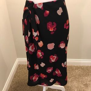Poly chiffon Petal Skirt